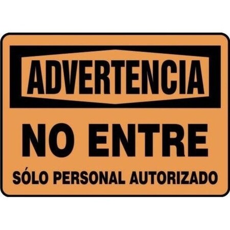 Accuform OSHA WARNING Safety Sign DO NOT SHMADM324VS SHMADM324VS